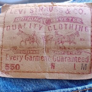 Levi's Relaxed Fit Blue Jeans